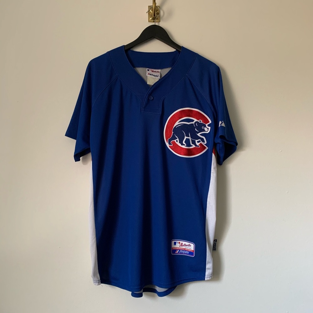 Chicago Cubs Majestic Cool Base BP Jersey